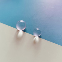 Lentille sphérique optique Durable et de haute qualité, silice fondue 20mm - 25mm pour Fiber