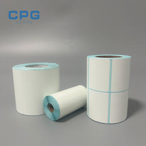 Etiqueta Autoadhesiva Personalizada a Precio de Fábrica, Rollo de Papel Térmico para Etiquetas de Envío de 100*150 4*6 para Comercio Electrónico y Uso de Mensajería - Product Image 1