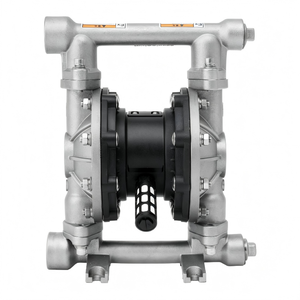 Bomba Neumática de Diafragma de Acero Inoxidable 304 de 1 Pulgada, Bomba AODD para Alimentos y Tratamiento de Aguas Residuales - Product Image 3