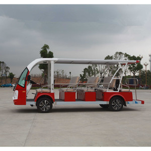 Autobús Turístico Eléctrico de 17 Plazas, Vehículo de Cuatro Ruedas para Recorridos por Parques - Product Image 4