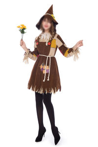 Costume de sorcière de l'Oz pour fête d'<span class=keywords><strong>Halloween</strong></span>, costume de cosplay, costume parent-enfant, <span class=keywords><strong>maquillage</strong></span> de poulet de fer, costume de performance dramatique - Product Image 3