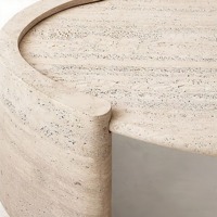 Nouvelle table basse de style nordique de luxe pour la décoration de la maison, table à thé en pierre naturelle, table basse en marbre pour le salon