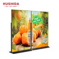 43 55 75 85 100 Inch Perangkat Lunak CMS Gratis Layar LCD Display Iklan Totem Layar Vertikal Penuh Besar Digital Signage