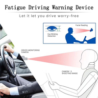 Auto Müdigkeit Warnung Alarm Gerät Head Up Fahren Sicheres System Echtzeit Müdigkeit Fahr alarm Anti Schlaf Monitor Sensor De Fatiga