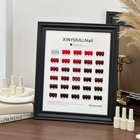 Vernis à ongles gel couleur unie végétalien sans TMPTA, 30 couleurs, 15 ml, emballage personnalisé pour l'application d'art des ongles, prix compétitif