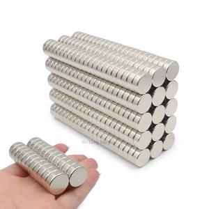 맞춤형 N35 N52 소형 자성 재료 플랫 희토류 네오디뮴 강력 원형 디스크 자석 - Product Image 4