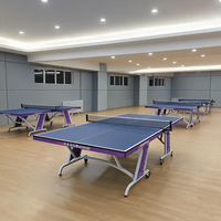 Revêtement de sol sportif en vinyle Runsure Easy Cleaning certifié EN 14904 pour la rénovation des anciennes surfaces de fitness en Arabie Saoudite et au Moyen-Orient