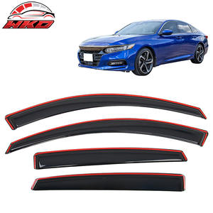 Pare-soleil et déflecteurs de vent intégrés pour Honda Accord 18-25, 4 pièces - Product Image 1