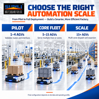 Système d'entreposage et de récupération automatisé intelligent SUNLI Pallet AS/RS avec grue de palettisation WMS/WCS, rayonnage et navette en acier