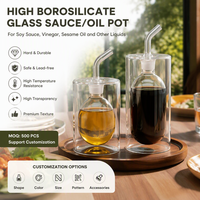 Bouteille en verre pour vinaigre et huile, distributeur, fournisseur de marques privées, ODM, bec verseur incurvé en forme de goutte, haute transparence, résistant à la chaleur, pour cuisine