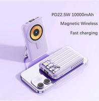 Banque d'alimentation sans fil magnétique de haute qualité 10000mah Charge rapide Banques d'alimentation portables pour téléphone
