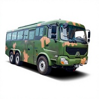 Autobus Dongfeng 6x6, marque chinoise, neuf, 24-31 places, boîte de vitesses manuelle, norme d'émission Euro 2