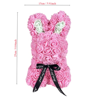 Vente en gros de roses artificielles en mousse PE de haute qualité, fabriquées à la main, mignonnes, couleur et taille personnalisées, intérieur/extérieur, Nouvel An, Fête des Mères