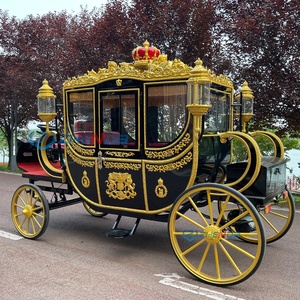 Carruaje Eléctrico Real para Caballos, Carroza Especial para Bodas de Princesas, Transporte - Product Image 3