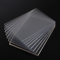 Feuille PETG transparente AULEN 0,25-6 mm 1220x2440 mm, découpe sur mesure pour thermoformage, impression, pliage, applications pour fenêtres