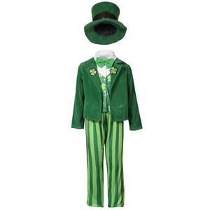 Nuevo Vestido de Fiesta de Duende Irlandés para Niñas, Disfraz Divertido de Trébol de Cuatro Hojas Verde para Niños Pequeños - Product Image 6