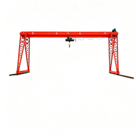 Grue à portique à structure treillis haute performance avec dispositifs de protection de sécurité complets pour les opérations de levage