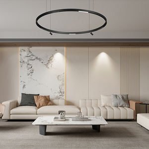 PNY Rail de rail magnétique incurvé Montage en surface pour plafond mural et suspension Câblage suspendu pour système d'éclairage sur rail magnétique DC48V - Product Image 6