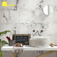 Design de carrelage pour douche de salle de bain