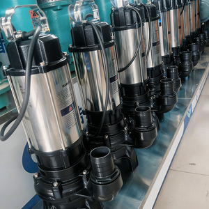 Bomba Sumergible para Aguas Residuales de Acero Inoxidable HRZL <span class=keywords><strong>QW</strong></span> 220V 20HP 50 M3/H, Antiobstrucción - Product Image 4