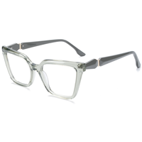 Monture de lunettes optiques Elan Optical YB6016, style rétro populaire, rectangulaire, œil de chat, pour femmes, monture intégrale en acétate, lunettes optiques en stock