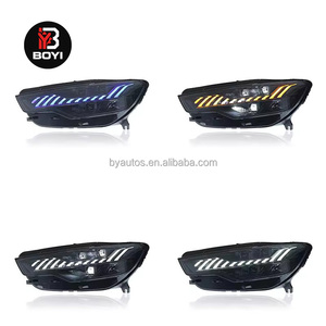 Faro Delantero <span class=keywords><strong>A6</strong></span> para Audi A6L C7 2012-<span class=keywords><strong>2015</strong></span>, Faros LED Modificados con Luces de Circulación Diurna, Estilo RS - Product Image 4