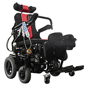 Silla de Ruedas Totalmente Eléctrica con Elevación de Altura para Ponerse de Pie - Product Image 1