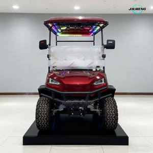 Nuovo Design <span class=keywords><strong>Golf</strong></span> Cart Elettrico da Caccia Fuoristrada Nero con Pneumatici da 14 Pollici, <span class=keywords><strong>6</strong></span> Posti, Batteria al Litio 72V, Mini Auto Elettrica all'Ingrosso - Product Image 2