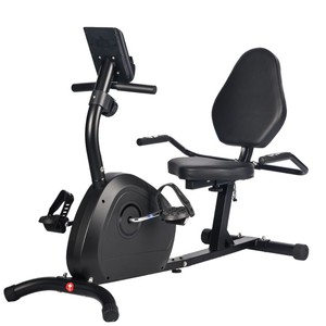 Vélo Incliné Horizontal à 8 Vitesses à Résistance Magnétique pour Usage Domestique, Équipement de Fitness, Vente Directe Usine, Capacité 120kg - Product Image 1