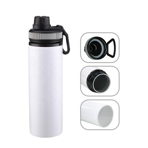 <span class=keywords><strong>Botellas</strong></span> de Agua Deportivas de <span class=keywords><strong>Aluminio</strong></span> para Sublimación de 750ML con Logotipo Personalizado y Tapa con Asa, <span class=keywords><strong>Botellas</strong></span> en Blanco para Sublimar de 750ml - Product Image 2