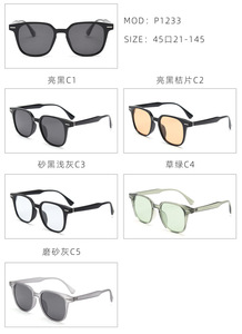 Nuevas gafas de sol para mujer, gafas de diseñador para hombre, gafas de sol polarizadas con montura Tr90, gafas de sol redondas 2025 más vendidas - Product Image 6