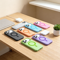 Casing Ponsel Magnetik TPU PC Lepas Pasang dengan Bingkai Kamera Berkualitas Tinggi untuk iPhone 17 16 15 13 Pro Max, Pelindung Ponsel Kustom