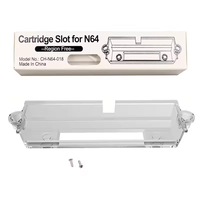 Pièces de réparation pour console Nintendo 64 : Emplacement pour cartouche et plateau pour manette N64 avec boîte d'emballage
