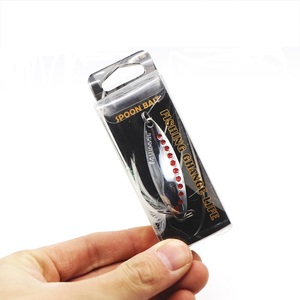 Leurre de pêche en gros pour fabricants, plume scintillante, sangsue, leurre métallique flottant, appât 5 g, bouche déformée, pour la pêche au black-bass - Product Image 6