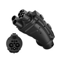 Adaptateur de charge rapide DC pour véhicules électriques, connecteur CCS2 vers Chademo, vers GBT pour voitures électriques chinoises