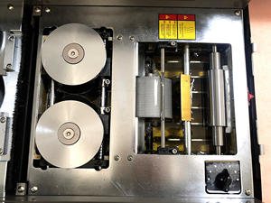 مزدوجة الأسطوانة الحرارية الساخن الإلتصاق ماكينة تجليد A4 ورقة غلاف ماكينة تجليد آلة تجليد الكتب - Product Image 5