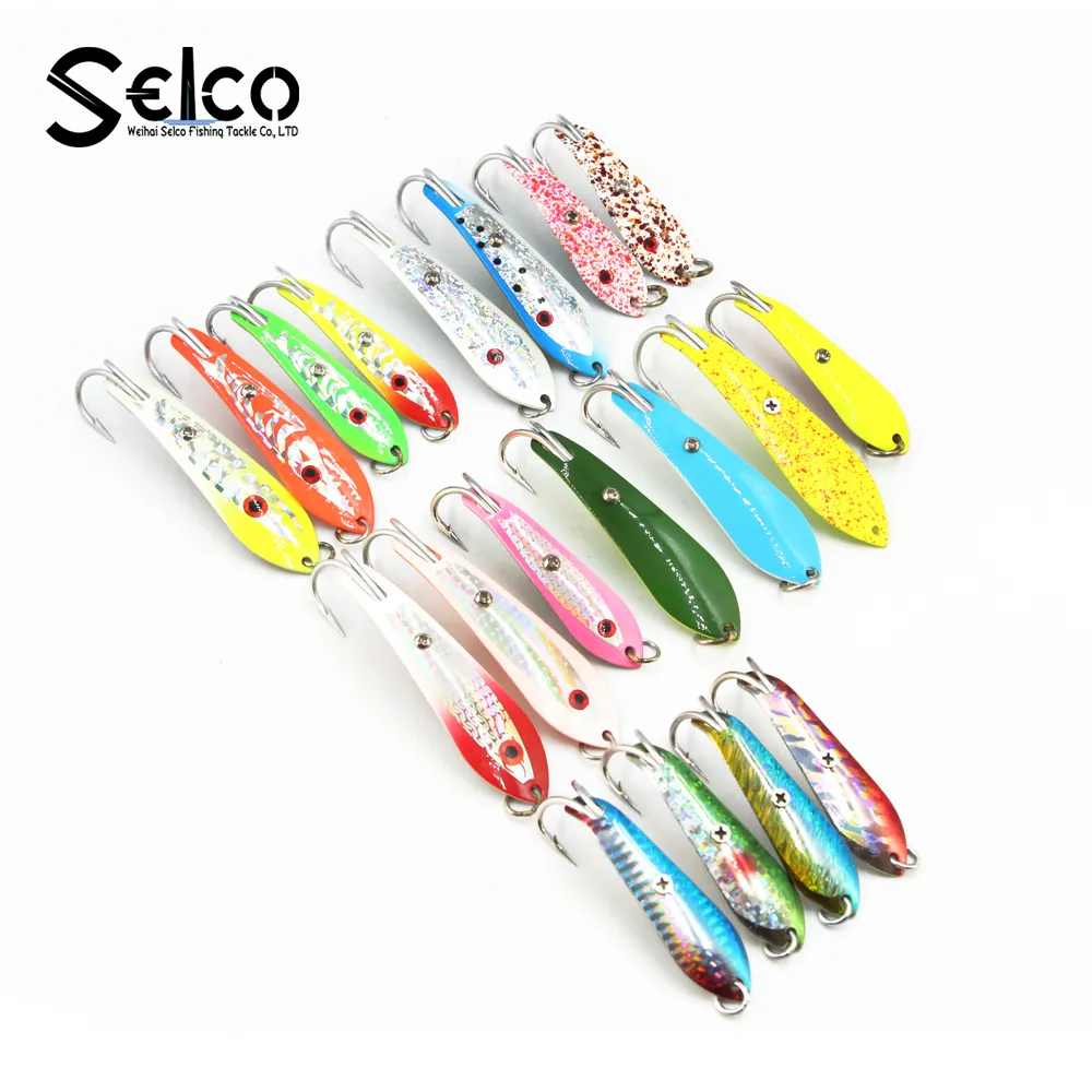 3.5"double Hook Pesca Fishing Tackle Original Drone Spoon