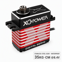 Servomoteur RC 35KG XQ POWER, numérique sans balais, engrenages en acier inoxydable, boîtier en aluminium CNC, étanche, 210 degrés, haute tension