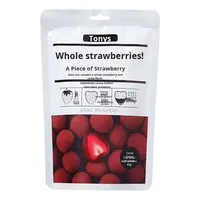 Chinese snoepjes, exotische snacks, zoetwaren, matcha-melkchocolade bedekte aardbeien, gevriesdroogd fruit, snoepgoed