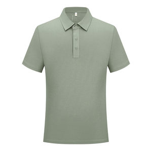 Camiseta Polo de Algodón de Color Sólido para Hombre, Manga Corta, Ropa de Trabajo, Uso Diario GT1-903 - Product Image 1