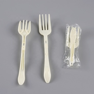 Cấp thực phẩm PP dùng một lần gấp ngã ba nhựa có thể gập lại dĩa - Product Image 6