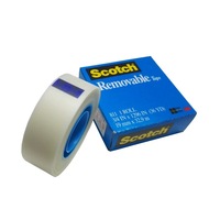 3 M Scotchs 811 Ruban adhésif de sécurité mural amovible et réutilisable pour les déchirures à la main et sans résidus 3 m 811 pour le repositionnement des bâtons.