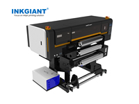 Imprimante UV DTF Roll-to-Roll INKGIANT BF-60E4-UV PRO, nouvelle imprimante numérique automatique 60 cm, 4 têtes d'impression, estampage à chaud en feuille d'or