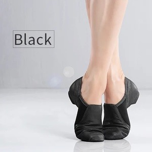 Zapatos <span class=keywords><strong>de</strong></span> Jazz <span class=keywords><strong>de</strong></span> cuero suave unisex, <span class=keywords><strong>zapatillas</strong></span> <span class=keywords><strong>de</strong></span> baile sin cordones <span class=keywords><strong>para</strong></span> gimnasia, baile, talla 27-44 <span class=keywords><strong>para</strong></span> mujeres y hombres - Product Image 6