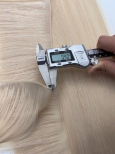 Capelli Russi Remy Invisibili Più Resistenti a Doppia Trama per Volume - Product Image 6