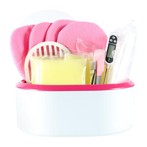 2.7L büyük kapasiteli elektrikli tüy dökücü balmumu ısıtıcı taşınabilir ağda makinesi en iyi parafin banyosu eriyik mum ile ağda ısıtıcı eldiveni - Product Image 6