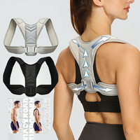 Hareselection Correcteur de posture réglable, soutien dorsal confortable, entraîneur de posture, alignement de la colonne vertébrale, soutien de la posture, pour la cyphose