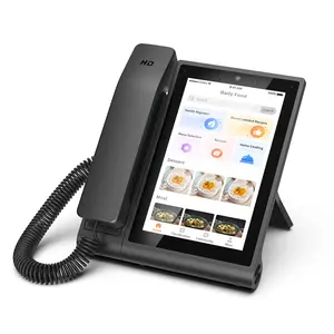 HD Video kapazitiver Touchscreen POE magnetischer Griff Tablet WLAN Aufzeichnung fixes drahtloses Telefon