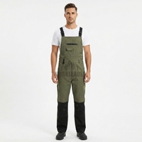 Celana Kerja Mekanik Heavy Duty Workleader, Bahan Katun Ripstop, Celana Cargo Konstruksi, Anti Api, Reflektif