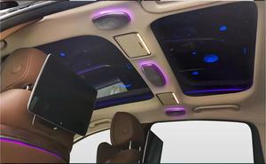 ICarsin per Mercedes-Benz Classe <span class=keywords><strong>E</strong></span> W213 <span class=keywords><strong>Luce</strong></span> Ambientale 64 Colori, Illuminazione Ambientale per Auto con Turbina Magica a 64 Colori, Accessori Auto 12V - Product Image 5